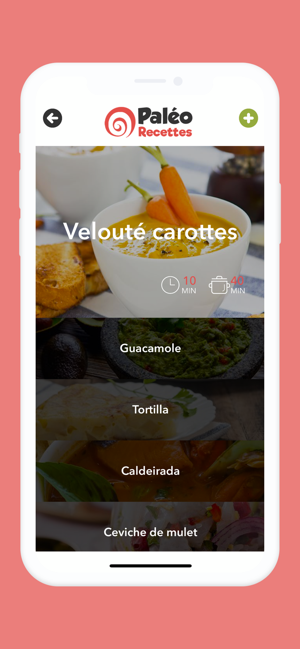 ‎Paléo Recettes Capture d'écran
