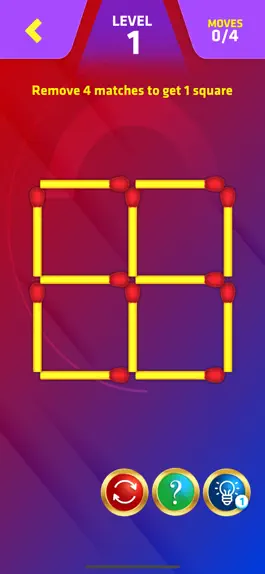 Game screenshot Matchstick Puzzle King Pop apk