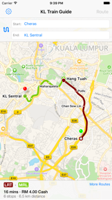 Kuala Lumpur Train Guide 2 screenshot