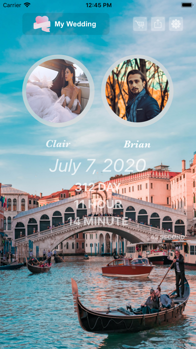 My Wedding - Share & Countdown screenshot