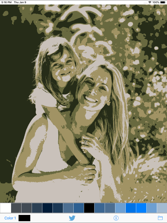 Poster Shine - posterize iPad screenshot 5 - Photo & Video app