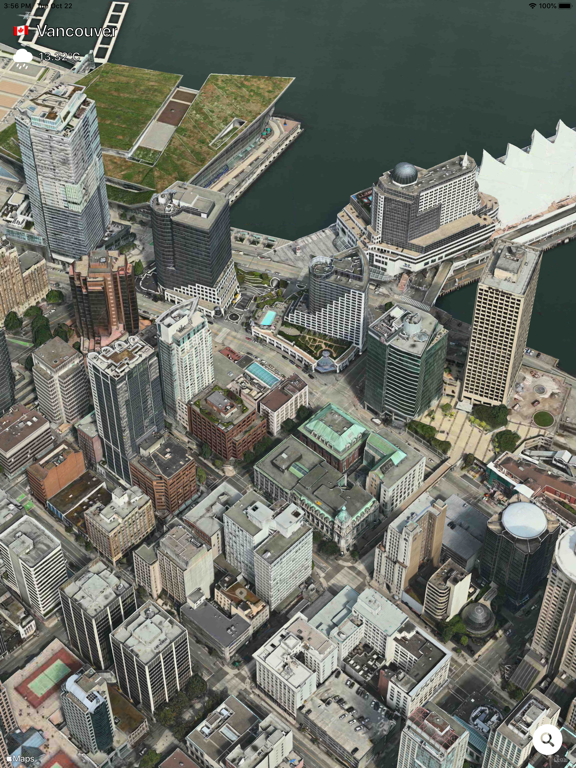 Higher - Map Explorer iPad screenshot 1 - Travel app