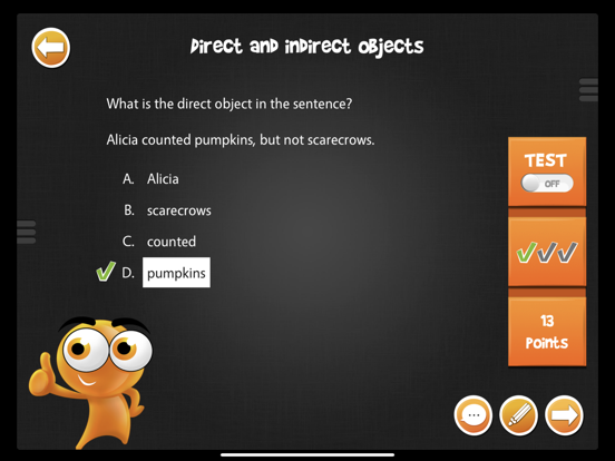 iTooch 5th Grade Language Arts iPad screenshot 6 - Education app