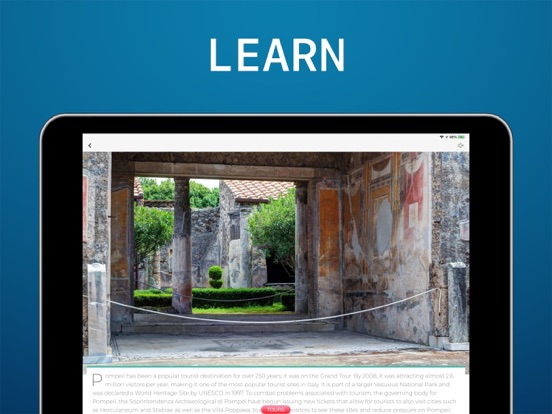 Pompeii Travel Guide . iPad screenshot 5 - Navigation app