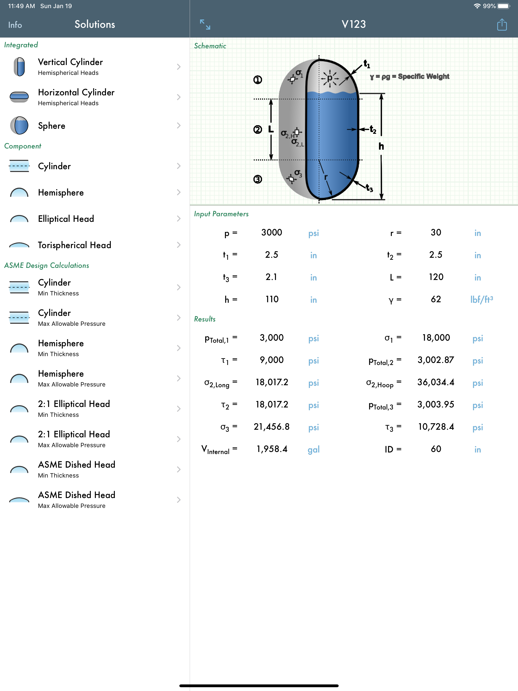 Pressure Vessel Pro screenshot 7