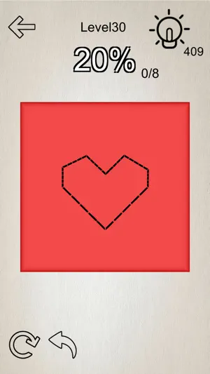 Fold Paper: Origami Puzzle screenshot 1