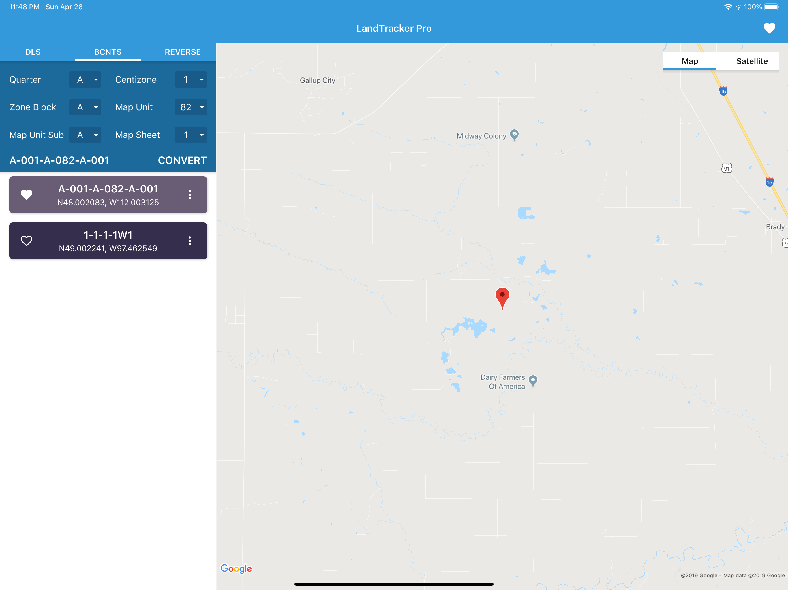 LandTracker Pro LSD Finder