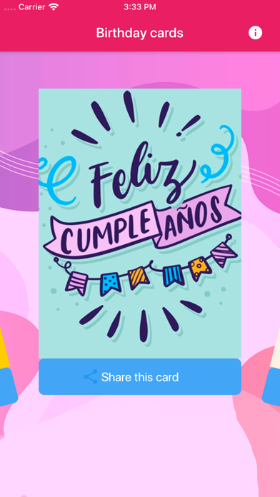 Screenshot #3 pour Birthday cards 2020