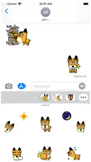 tf-dog 1 stickers iphone screenshot 1