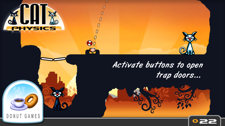 #1. Cat Physics (iOS) 由: Donut Games