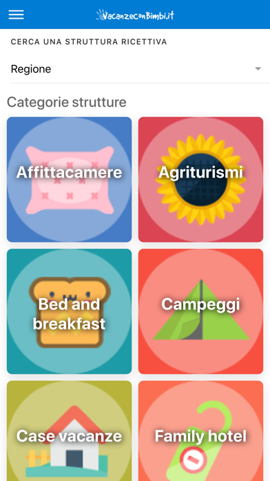 Screenshot #1 pour VacanzeConBimbi.it