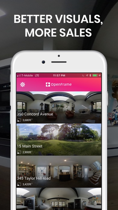 OpenFrame for Real Estate Screenshot