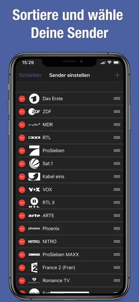 Deine TV Programm App