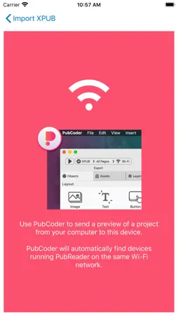PubReader screenshot 4