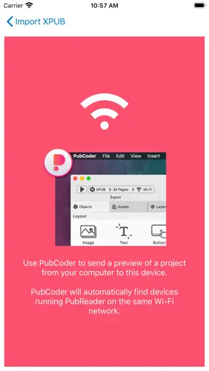 PubReader screenshot 4
