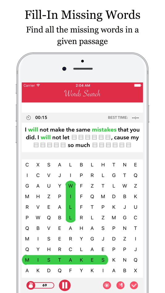 #3. Word Search - Fun Puzzle (iOS) 由: Markus Wu