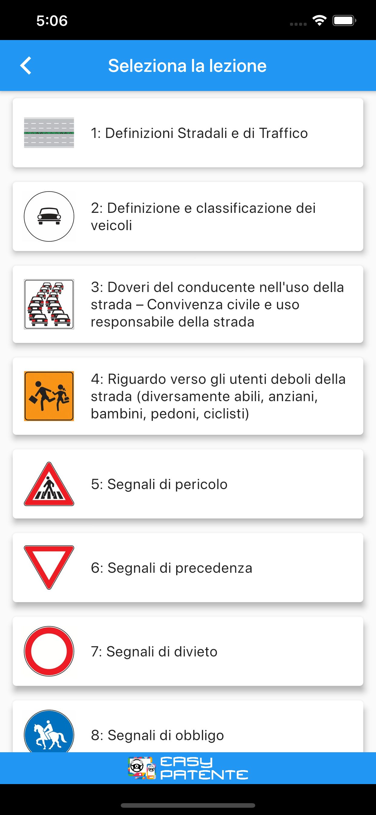EasyPatente - Quiz Patente B