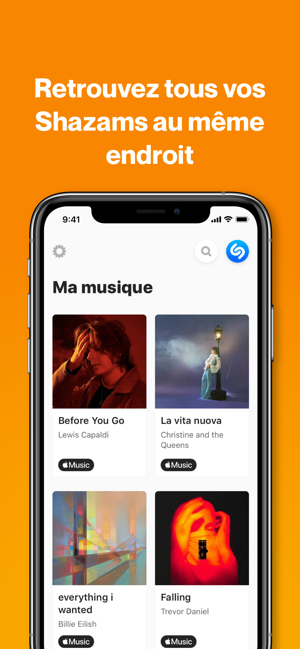 ‎Shazam: Identifier la musique Capture d'écran