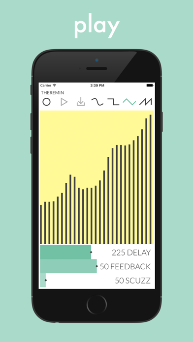 How to cancel & delete Theremin Synth - Record & Loop from iphone & ipad 1