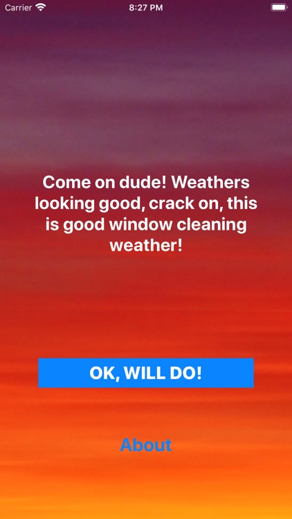 Window Cleaner Weather App screenshot-3