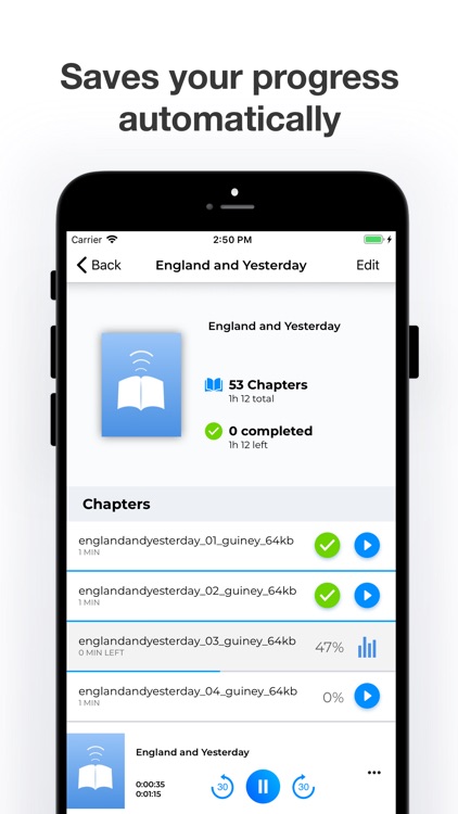 Audiobook Player SmartBook screenshot-3