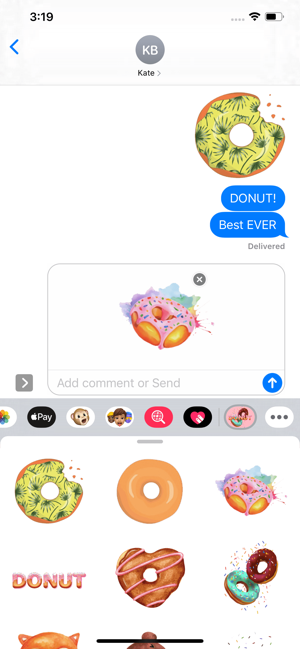Donuts Deluxe Stickers