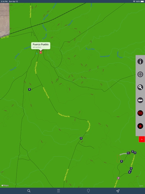 Screenshot #4 pour Petrified Forest N Park - GPS