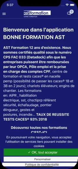 Game screenshot BONNE FORMATION AST mod apk