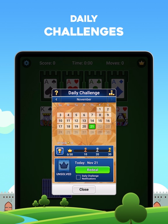 iPad Image of Castle Solitaire: Card Game