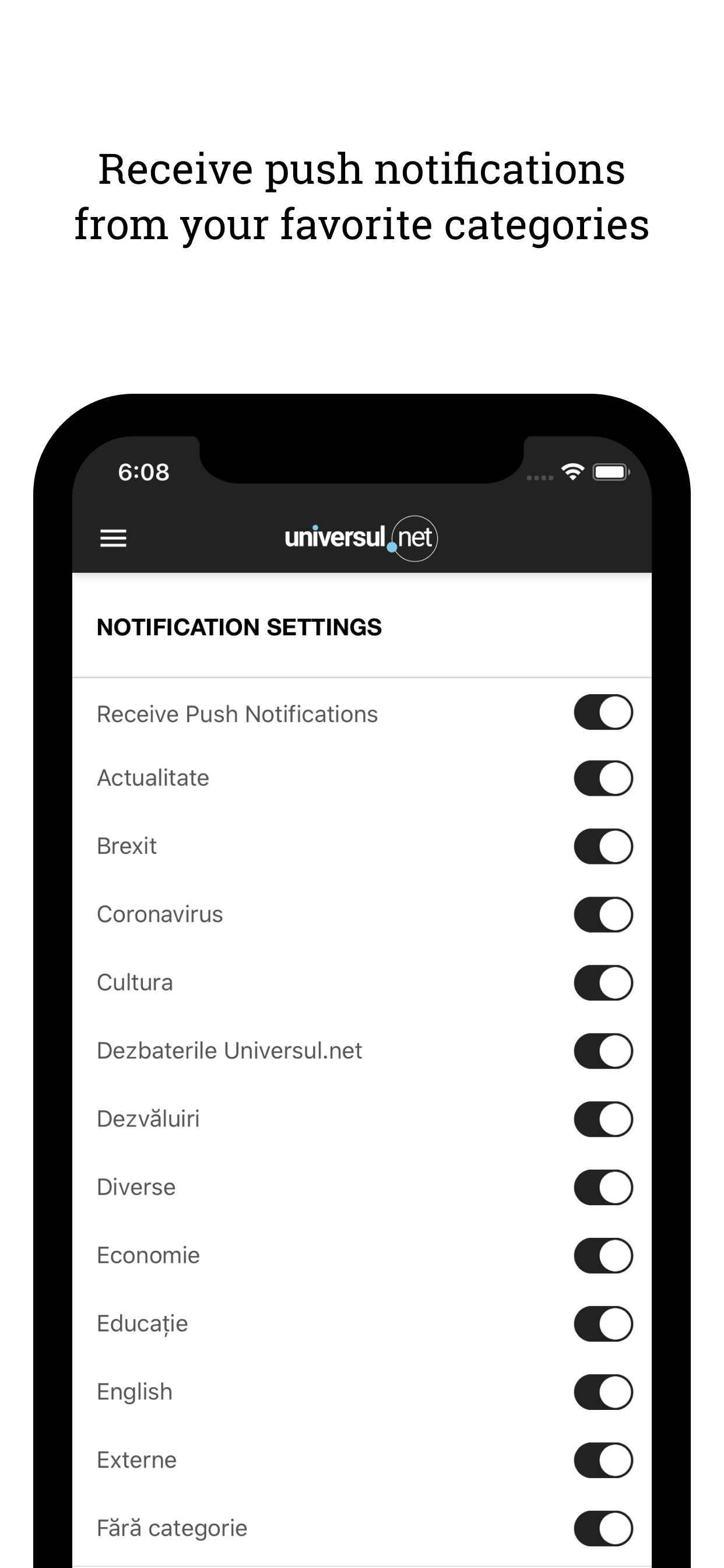 Universul.net screenshot 3