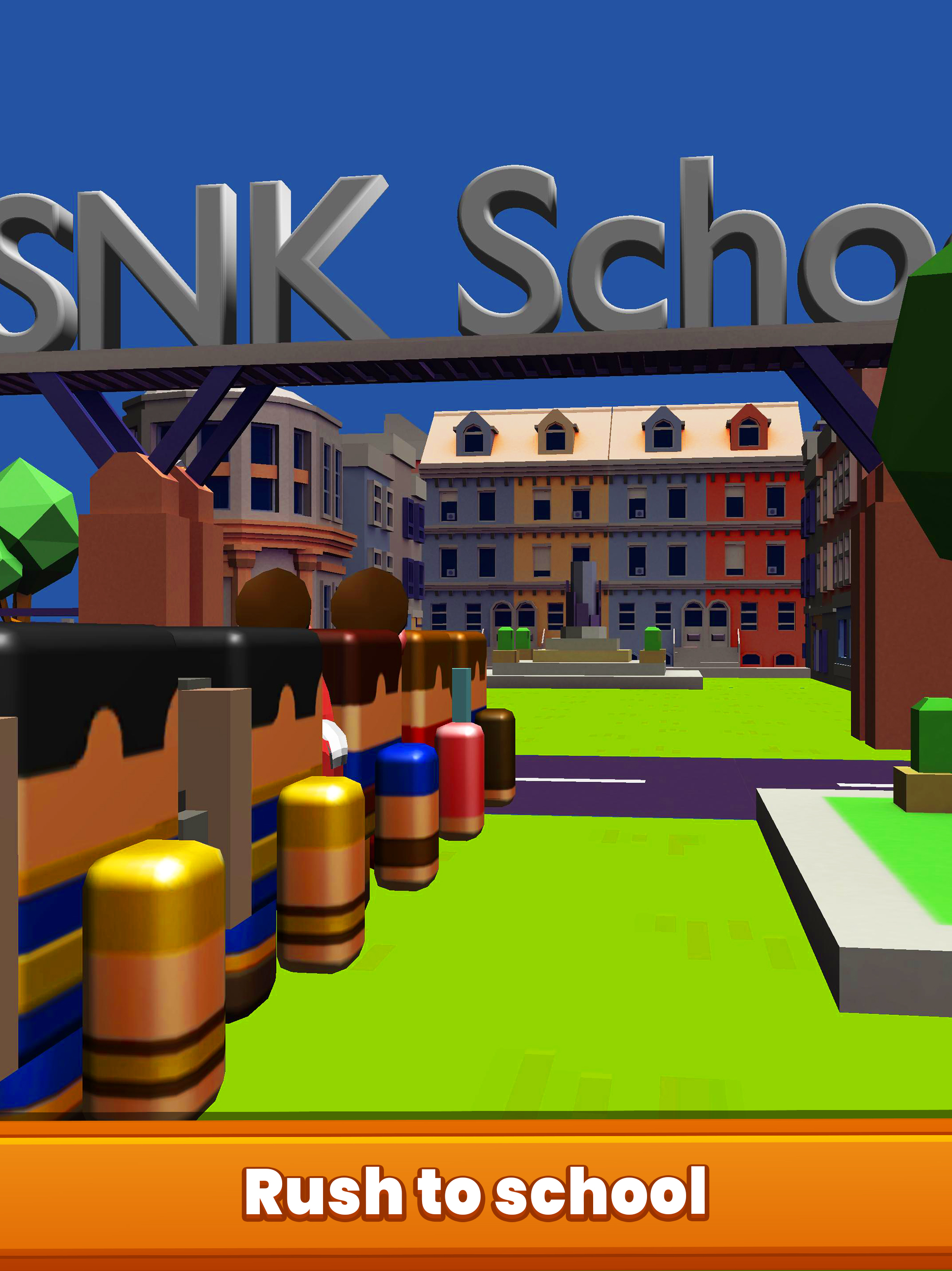 Rush to School - Road Crossing screenshot 10