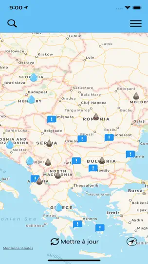 Capture d'écran de FaucetSafe sur iPhone 5