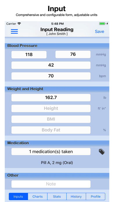 Blood Pressure Monitor - Pro Screenshot