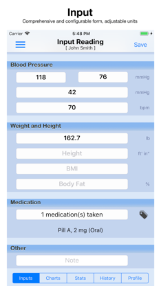 Blood Pressure Monitor - Pro screenshot 1