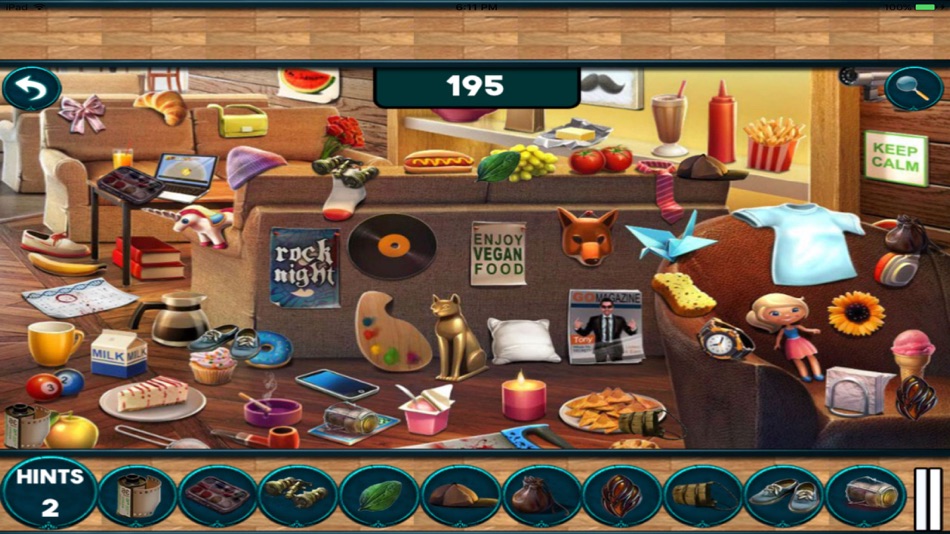 #4. Wonderful Home Hidden Objects (iOS) Podle: Hiren Patel