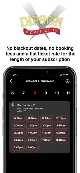 Game screenshot Dipson Movie Club hack