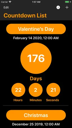 Countdown app - Simple & Easy screenshot 1