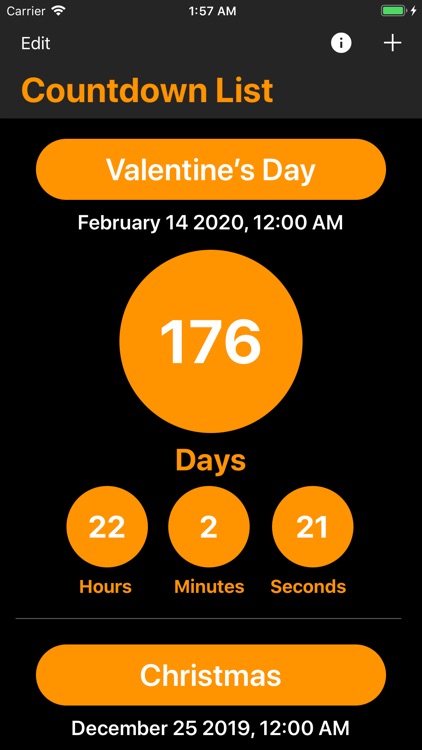 Countdown app - Simple & Easy