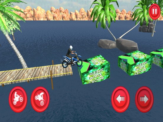 Wheelie Boy Grand Bike Stunt iPad screenshot
