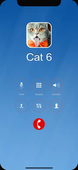 Game screenshot Cat Fake Call Prank For Kids hack