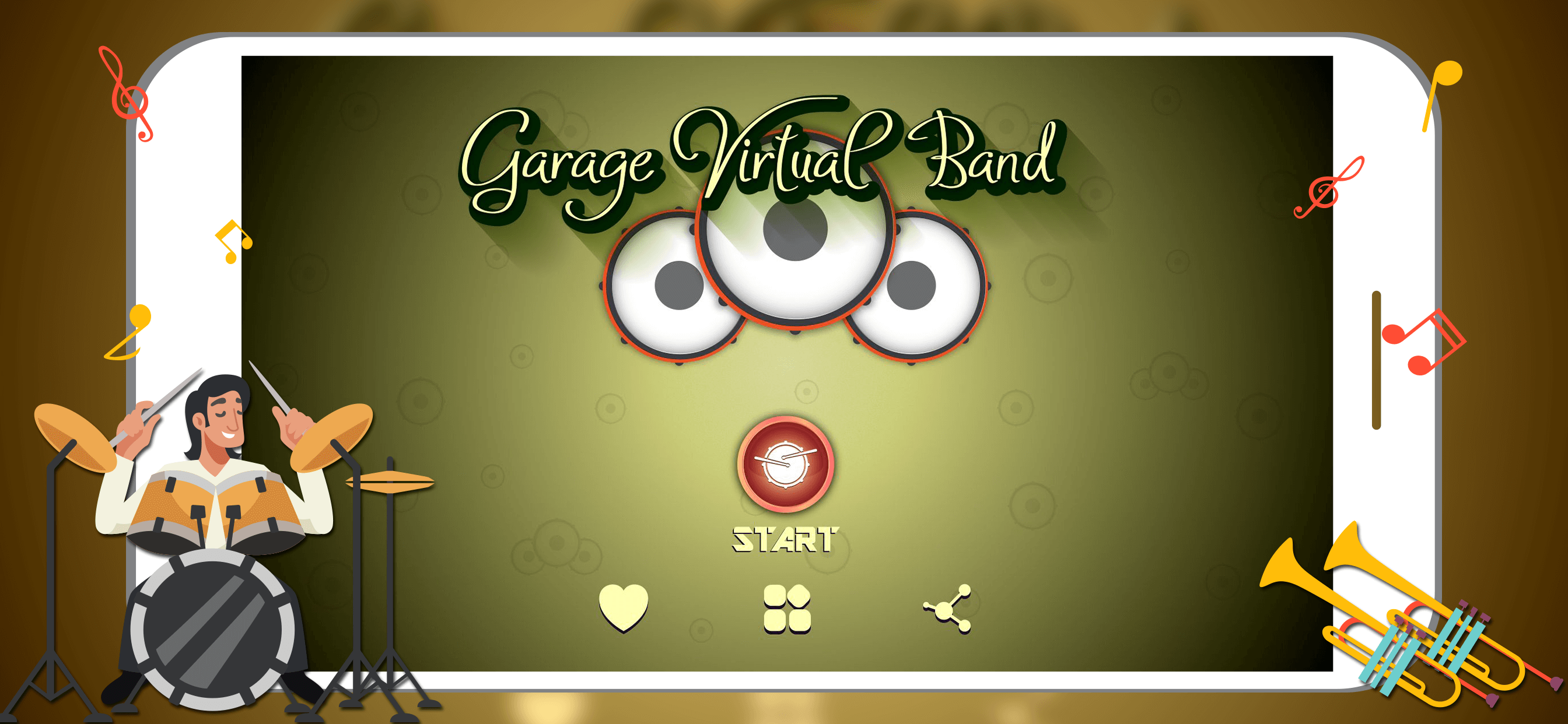 Garage Virtual Drumset Band screenshot 4