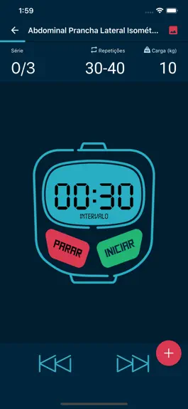 Game screenshot Pro-Treino Aluno apk