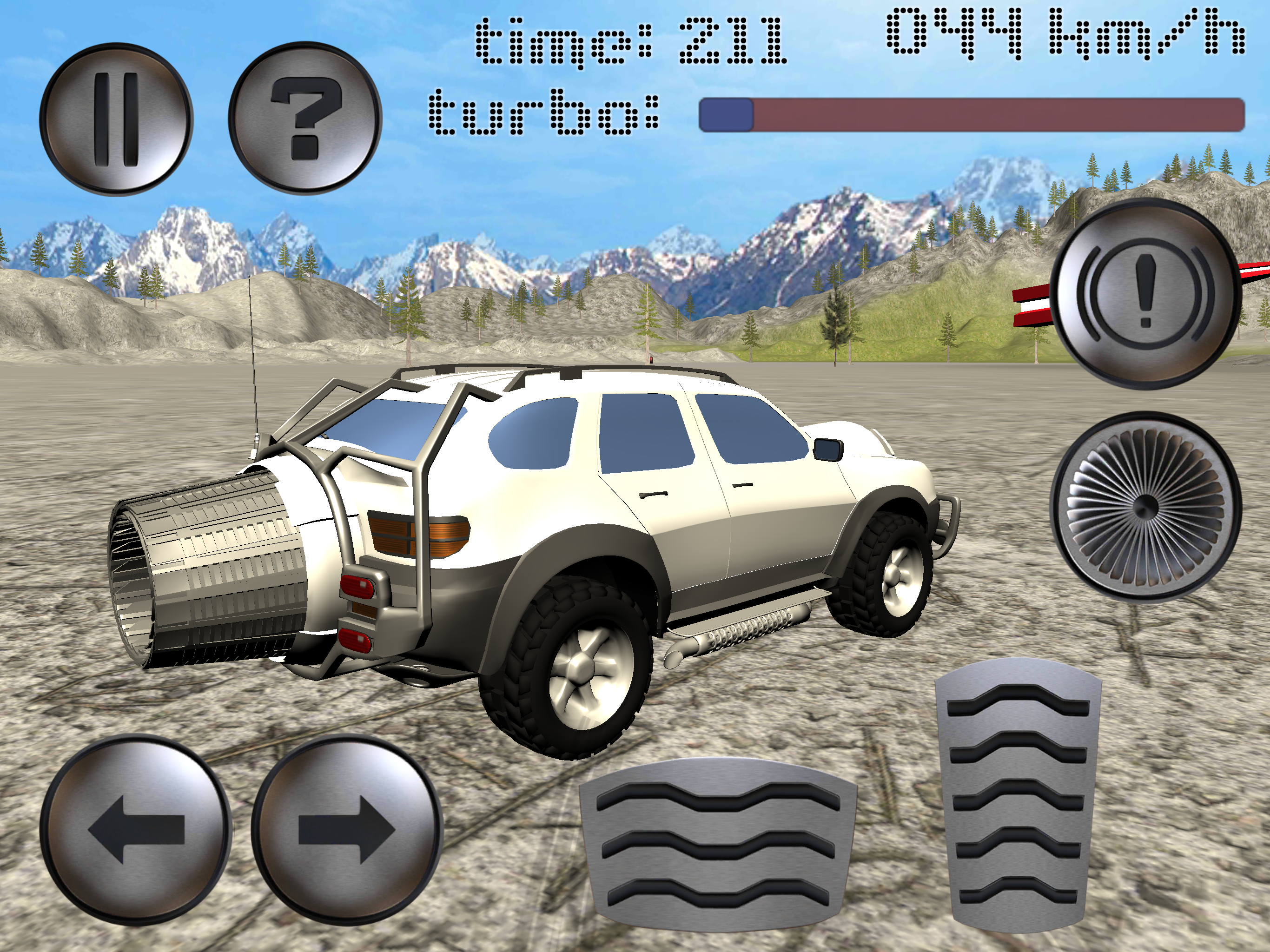 Jet Car 4x4 - Multiplayer Jeep