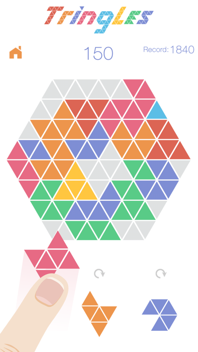 Tringles™ logic block puzzles Screenshot