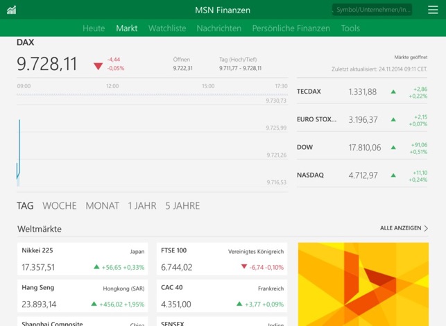 Msn Finanzen Im App Store