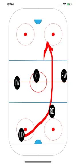 Game screenshot Ice hockey Whiteboard hack