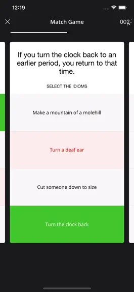 Game screenshot English idioms in use apk
