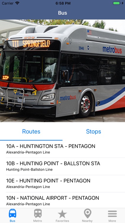 DC Metro & Bus: Navigator Map