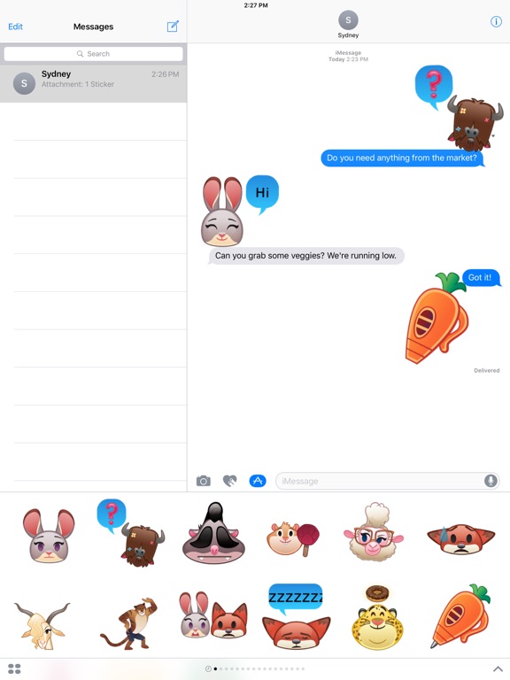 Screenshot #6 pour Disney Stickers: Zootopie