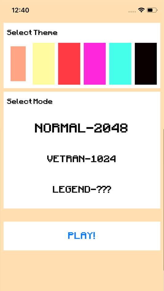 #1. 8bit 2048 (iOS) 由: Anas Ziad Ali Almomany